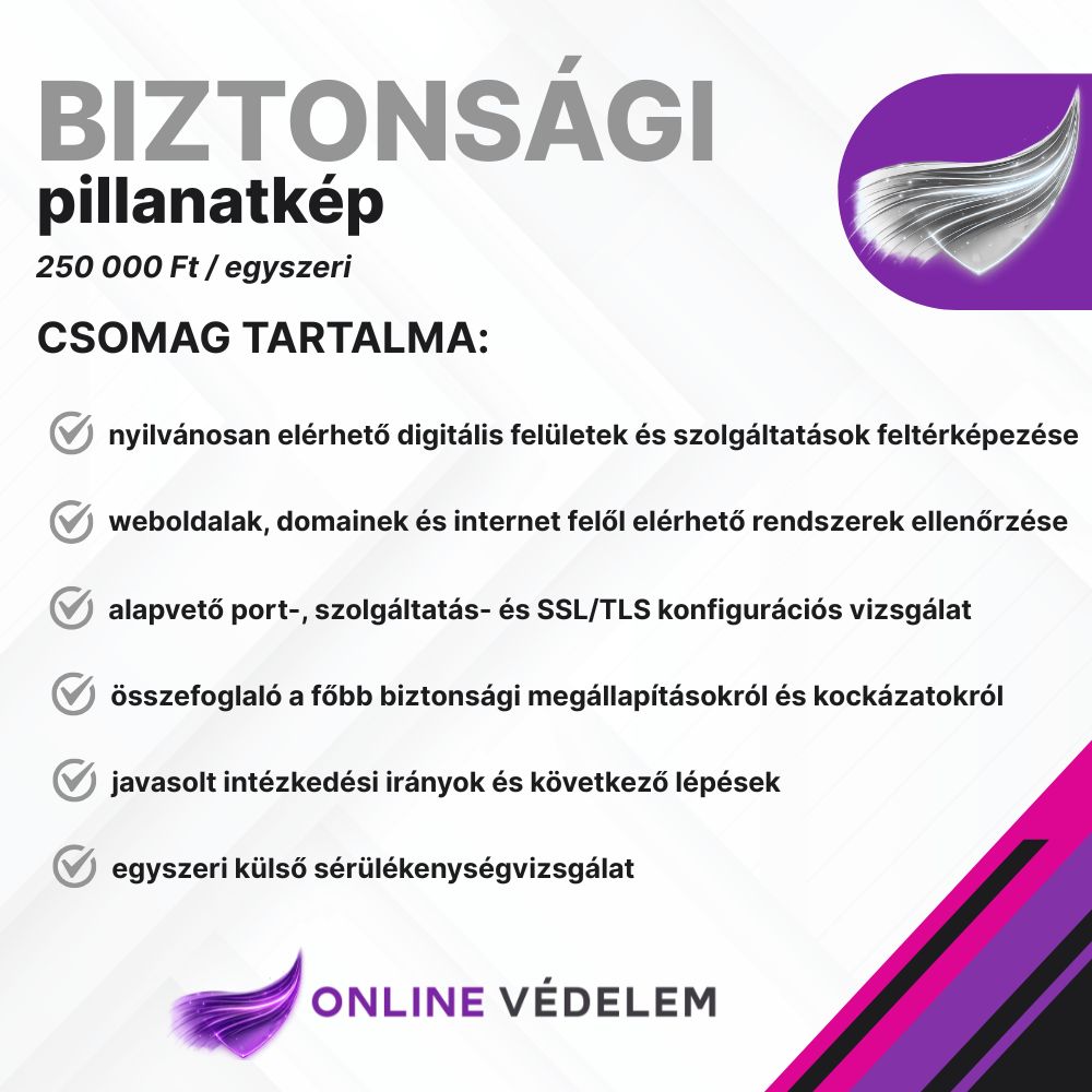 Biztonsági pillanatkép