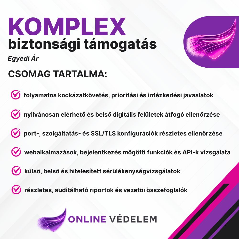 Komplex biztonsági támogatás